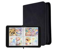 Álbum de recortes para tarjetas, álbumes de recortes, álbum de cartas coleccionables, carpeta con ventana para 160 cargadores superiores, tarjetas coleccionables Pokémon, tarjetas de béisbol, tarjetas