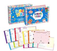 Álbum de Recuerdos Escolares para Niños,Memoria fotográfica de días y años escolares - Libro de Memorias con Fotos | Para Promoción de Preescolar y Diario de Clase