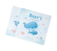Álbum de recuerdos para el primer año del bebé, hitos, fotos, huellas de manos, páginas, regalo ideal para nuevos padres, desarrollo infantil para padres