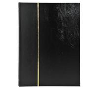 Álbum de sellos (64 páginas, piel sintética, 22,5 x 30,5 cm)