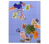 Álbum de sellos postales 16 páginas Globe Trotter - 22,5 x 30,5 cm