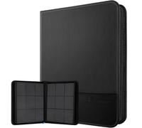 Álbum de Tarjetas Coleccionables, 30 Páginas 540 Tarjetas Álbum de Cartas Coleccionables 9 Bolsillos Álbum de para Cartas Coleccionista Álbum de Recortes Album Cartas Carpeta de Tarjetas, Negro