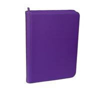 Álbum de tarjetas con cremallera con capacidad para 160 tarjetas coleccionables con 4 fundas protectoras, organizador de tarjetas de juego para coleccionistas