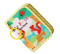 Álbum familiar de tela suave, primer libro de fotos de 18,5 cm, álbum de fotos de bebé, libro de recuerdos de crecimiento para niños, álbum de fotos de bebé, mantiene recuerdos, ideal para recién