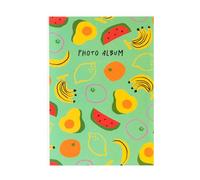Album fotos 10x15 frutas - Photo Album con 36 bolsillos | Albumes para fotos con Tapa blanda │ 1 foto por pág.