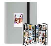 Álbum Fotos 432+1 bolsillos compatible con Instax Mini película 3 pulgadas | Compatible Instax Mini 13 12 11 9 8 90, LiPlay Link2 EVO, Polaroid Snap, HP Sprocket, Kodak, fotos 3 pulgadas, Cubierta de PU