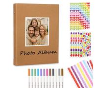 Album Fotos Para Pegar Y Escribir Scrapbook Autoadhesivo Scrapbooking Bebe Albunes Libro Firmas Álbum Boda Albumes De Tradicionales Grande Regalos Pareja Aniversario Mejores Amigas Personalizada