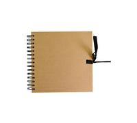 ÁLBUM KRAFT 30X30 CM MARRÓN - 40 HOJAS