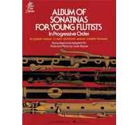 Album of sonatinas for young flutists - in progressive order - louis moyse (FLUTE TRAVERSIERE)
