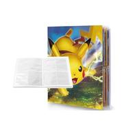 Album para Cartas, Álbumes para cartas coleccionables, Album Cartas Libro Titular Protección Cartas 4 Bolsillos por Página 30 Páginas Con Capacidad para 240 Cartas (HA3)