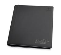 Ultimate Guard 12-Pocket QuadRow XenoSkin Portfolio (Black) Medium Black