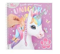 Álbum para colorear Ylvi modelo Dress Me up modelo Create Your Special Unicorn