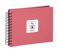 Album Pegar 24x17cm 50 Páginas Fine Art Flamingo Páginas Negras,Regalo de San Valentin