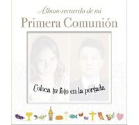 Álbum recuerdo de mi Primera Comunión: Modelo A. Con marco de fotos (primeras comuniones)