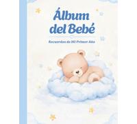 Álbum recuerdos de Mi Primer Año: Libro de fotos del bebé para completar los Primeros 12 Meses. Ideal como regalo para recién nacido y baby shower