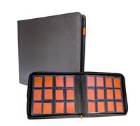 Álbum Toploader con cremallera para cartas| Binder TCG 4×3 para cartas de coleccionista- Capacidad 480 cartas | Álbum cartas coleccionables 20 hojas | Card Binder Toploader 12 bolsillos