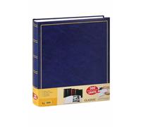 Álbum tradicional jumbo de 100 páginas para 500 fotos de 10 x 15 - Azul.