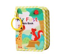 Álbumes de fotos de bebé, álbum de fotos de tela suave para niños pequeños con fundas protectoras, libro de recuerdos de bebé para familias de acogida, padres, fotógrafos, coleccionistas, ideal po