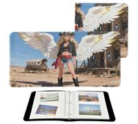 Álbumes de fotos del desierto de vaquera occidental, páginas autoadhesivas, 4 x 7 pulgadas