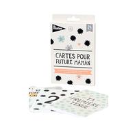 Álbumes de fotos marca Milestone. Modelo Cartes pour future maman Coffret de 24 cartes : premier coup de pied, ventre arrondi, premiers jouets…