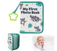 Álbumes de Fotos para Bebés, Álbum Familiar Libro, Koala de Dibujos Animados Recuerdos para Bebés Libro, Álbum de Fotos de Tela Suave, Primer Álbum de Fotos, Regalo para Recién Nacidos y Niños