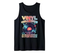 ÁLBUMES DE VINILO COLECTOR DEL ESPACIO EXTERIOR vinilo lover space Camiseta sin Mangas