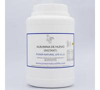 Albúmina de Huevo en Polvo 500 g Power Natural Life | Proteína Pura de Clara de Huevo | Ideal para Repostería