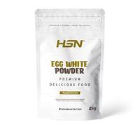 Albúmina de Huevo en Polvo de HSN | Sabor Natural 2 Kg = 67 Tomas por Envase | Proteína de Claras Deshidratadas de Gallinas no Enjauladas | No-GMO, Vegetariano, Sin Lactosa