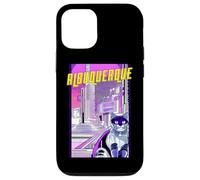 Albuquerque Gato Anime Paisaje Urbano New Mexico EE. UU. Carcasa para iPhone 12/12 Pro