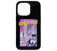 Albuquerque Gato Anime Paisaje Urbano New Mexico EE. UU. Carcasa para iPhone 13 Pro