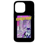 Albuquerque Gato Anime Paisaje Urbano New Mexico EE. UU. Carcasa para iPhone 14 Pro Max
