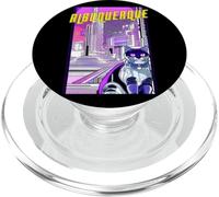 Albuquerque Gato Anime Paisaje Urbano New Mexico EE. UU. PopSockets PopGrip para MagSafe