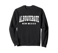 Albuquerque - New Mexico - Throwback Design - Classic Sudadera