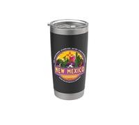 Albuquerque New Mexico USA Globos Desierto Vacaciones Souvenir Vaso térmico de acero inoxidable de doble pared