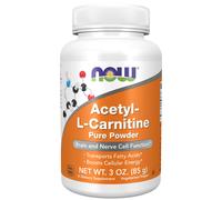 alc (acetil-l-carnitina) en polvo, 85 gramos - now