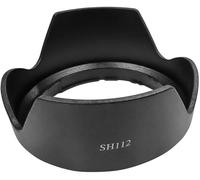 ALC-SH112 - Parasol para objetivo Sony E 35 mm f/1.8 OSS, FE 28 mm f/2.0, E 16 mm f/2.8 SEL16F28, E 18-55 mm f/3.5-5.6 OSS, HUIPUXIANG compatible con parasol de lente de 49 mm
