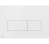 Alca Flat botón de descarga para WC blanco MOON-WHITE