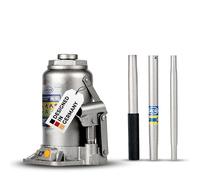 alca® Gato hidráulico [Capacidad de Carga] t I Gato y Caballete de Acero I para Coche, Moto, automóvil y Taller I Altura de elevación 244-449 mm I Certificado TÜV & GS-Tested