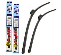 alca Juego de 2 escobillas limpiaparabrisas delanteras para Nissan Pixo 2009 en adelante AH 22 pulgadas 14 pulgadas