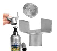 alca Soporte adaptador de metal en forma de U para gato hidráulico de botella, soporte de elevación para caravana y camping 430810