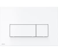 Alca Thin botón de descarga para WC blanco M576