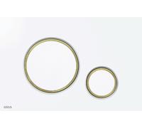 Alca Thin botón de descarga para WC blanco M775