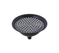 Alcachofa De Ducha Antique Brass Round 8" Rainfall Shower Head Golden Rose Gold Chrome Black Stainless Steel Bathroom Rain Accessory(Color 3)