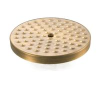 Alcachofa De Ducha Antique Brass Shower Head 8Inch Round Rainfall Arm Water Saving Hand Held Spray 1.5 M Hose(Shower Head C Style)