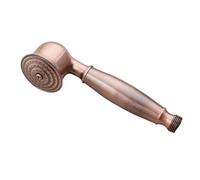 Alcachofa De Ducha Black Gold Chrome Brass Bath Hand Held Shower Head Antique Bronze Water Saving Copper Handheld Sprayer(Antique Red Copper)