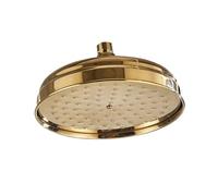 Alcachofa De Ducha Brass Golden Rainfall Shower Head Faucet Bathroom Replace Rain Showerhead Antique Accessory(Light green)