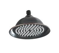 Alcachofa De Ducha Brass Golden Rainfall Shower Head Faucet Bathroom Replace Rain Showerhead Antique Accessory(Light Grey)