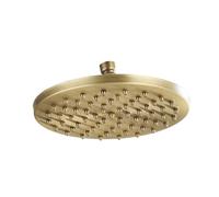 Alcachofa De Ducha Brass Golden Rainfall Shower Head Faucet Bathroom Replace Rain Showerhead Antique Accessory(WHITE)