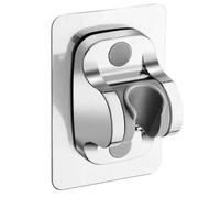 Alcachofa de ducha Cabezal de ducha alta presión, 3 modos, cabezal ajustable, ahorro agua, boquilla rociadora con un solo botón, accesorio for grifo baño para baño(Silver Holder)