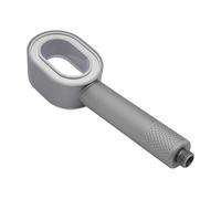 Alcachofa de ducha con cabezal de esponja y elemento de filtro, ducha de mano con filtro, cabezal de ducha portátil multifuncional, para una rosca estándar G1/2". (Plata)